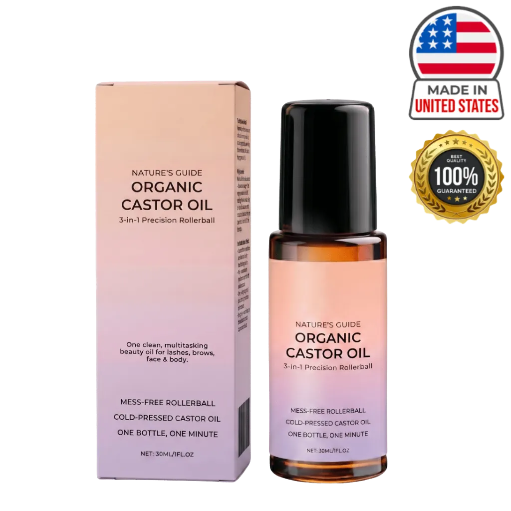 Premium Organic Castor Oil Roll-On